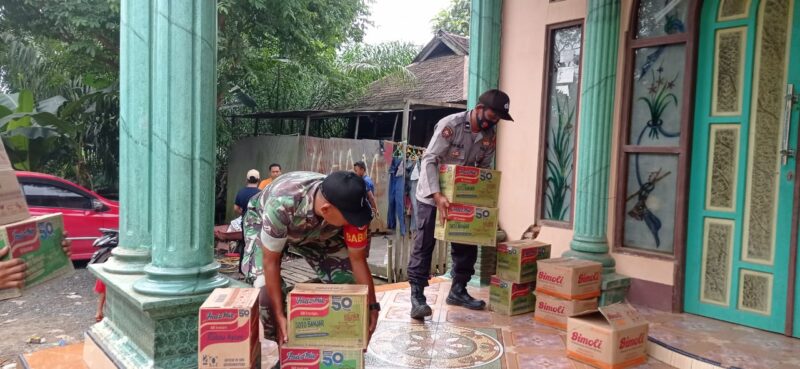 Korban Rumah Retak Di Desa Satui Barat Terima Bantuan Dari Tim Bentukan Muspida