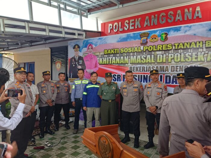 Bakti Sosial Presisi Polres Tanbu, 57 Anak Ikuti Khitanan Masal Gratis