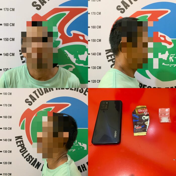 Penjual Ikan Di Tanbu Diciduk Polisi, Sabu 1,05 Gram Disita