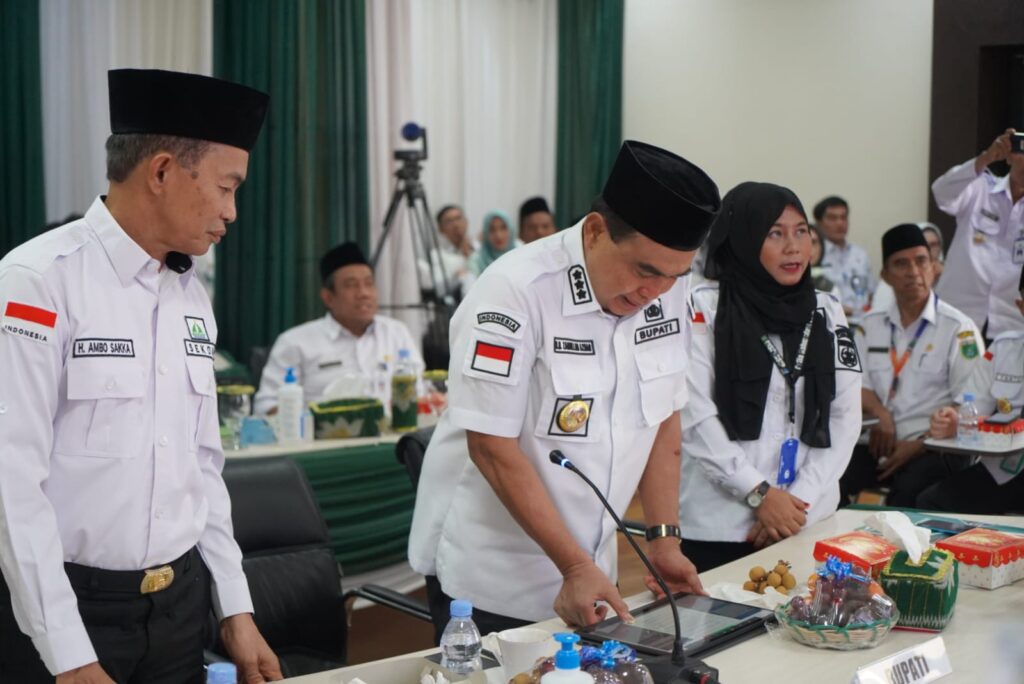 Tingkatkan Kualitas Kearsipan Daerah, Pemkab Tanbu Launching SRIKANDI