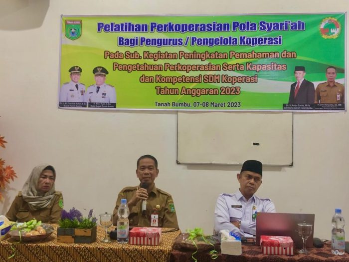 Pengurus Koperasi Di Tanbu Ikuti Pelatihan Pola Syariah