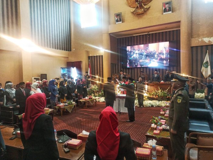 Diambil Sumpah, Andrean Atma Maulani Resmi Jabat Ketua DPRD Tanah Bumbu