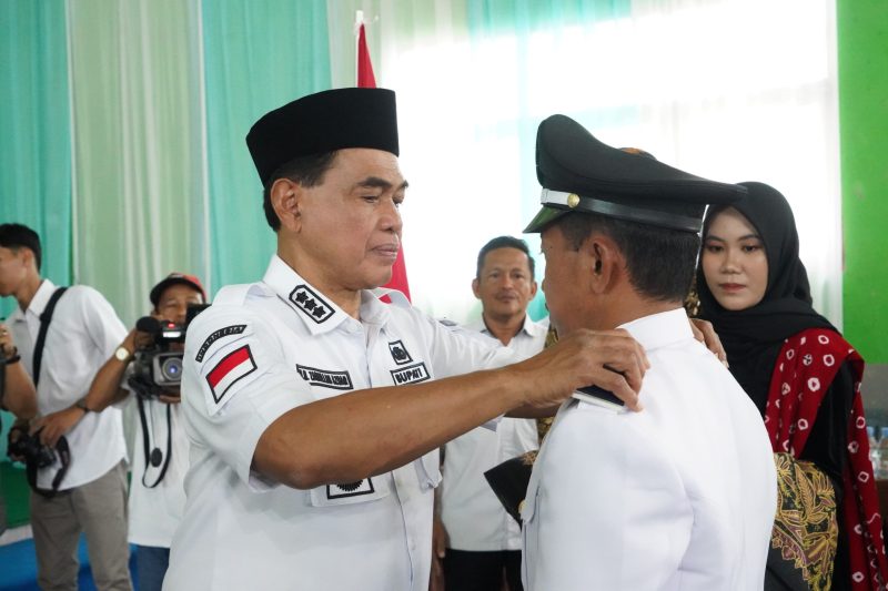 Bupati Lantik 7 Kepala Desa Terpilih di 3 Kecamatan