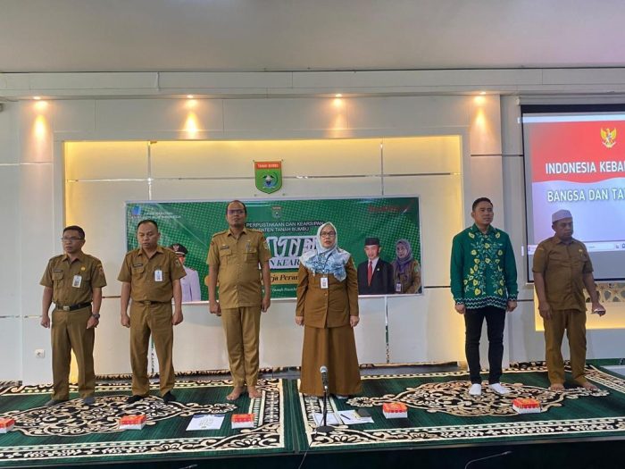 Optimalkan Penataan Kearsipan: Bimtek SKPD Di Tanbu Ikuti Bimtek Dispersip