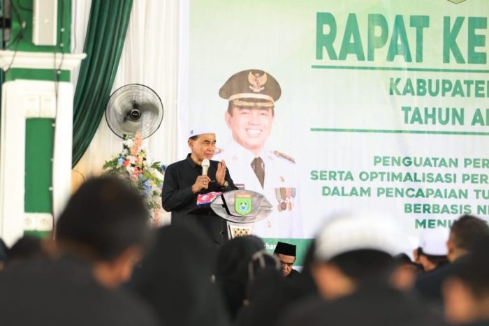 Rakerda Pemkab Tanbu Tahun 2023, Bupati Ungkap Empat Fokus Utama