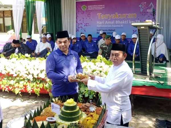 Syukuran HAB Ke-78 Kemenag Tanbu, Bupati Dorong Inovasi Birokrasi