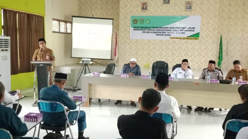 Konsolidasi Kerukunan Umat Beragama Melalui Musyawarah FKUB Tanbu