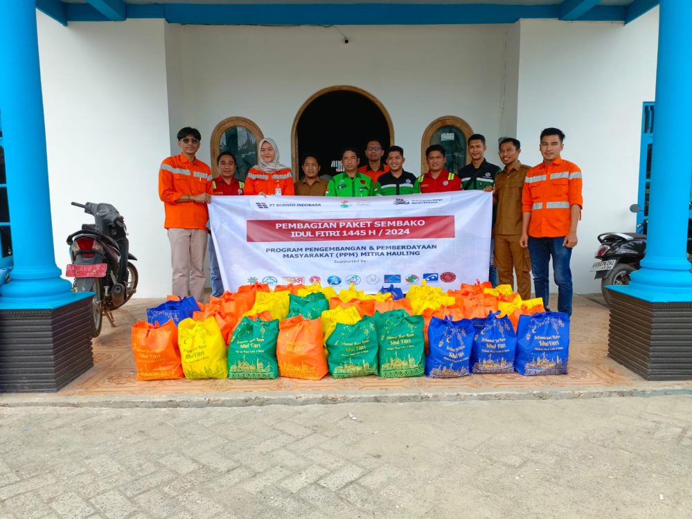 Ribuan Paket Sembako Dari Subkon PT. BIB Sasar 22 Desa Sekitar