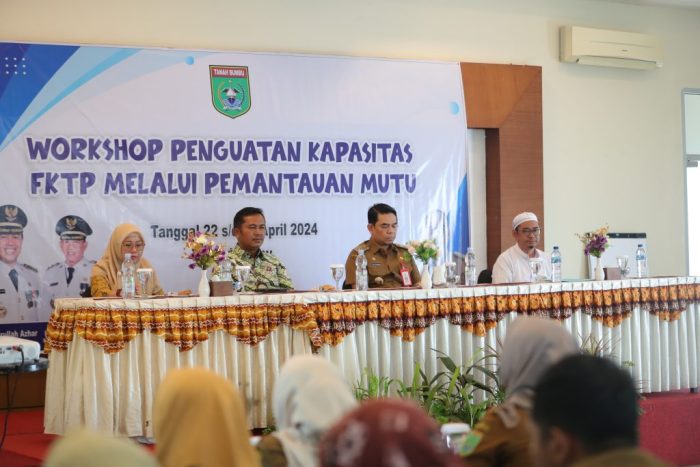 Tingkatkan Mutu Puskesmas, Dinkes Tanbu Gelar Workshop FKTP