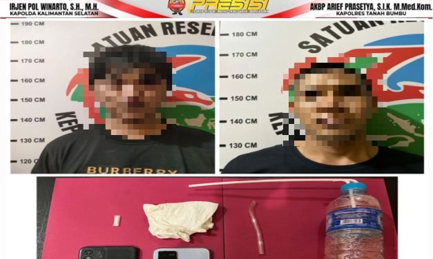 Komitmen Berantas Peredaran Narkoba, Polres Tanbu Tangkap Sejumlah Tersangka
