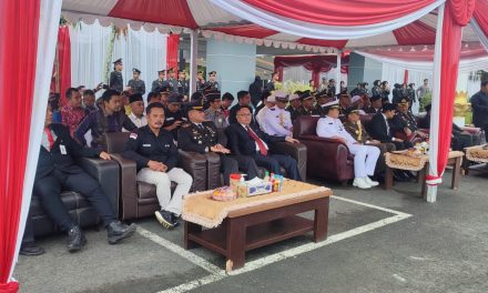 Polres Tanbu Pimpin Upacara Peringatan Hari Ulang Tahun Bhayangkara ke-78