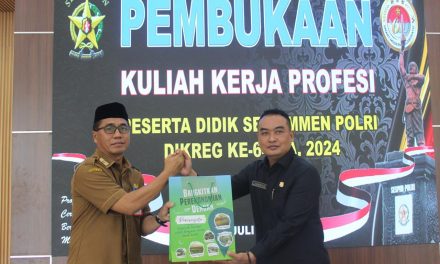 KKP Peserta Didik Sespimmen Dikreg ke-64 Tahun 2024 Resmi Dibuka