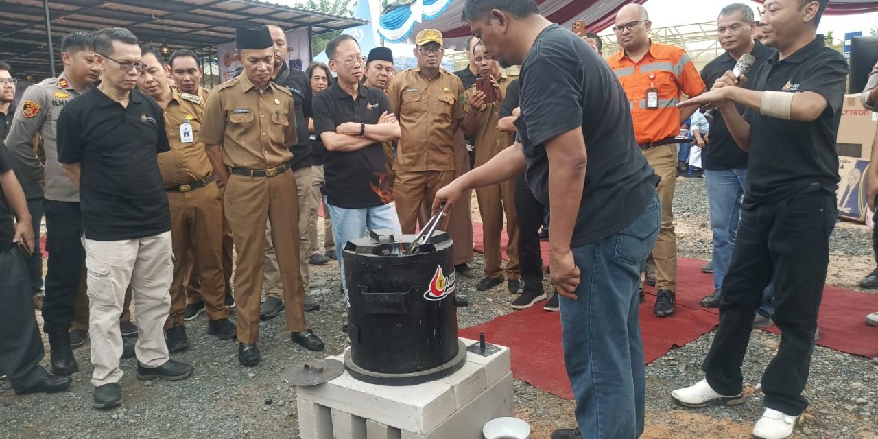 Solusi Pengganti LPG, PT Borneo Indobara Kenalkan Briket Batubara