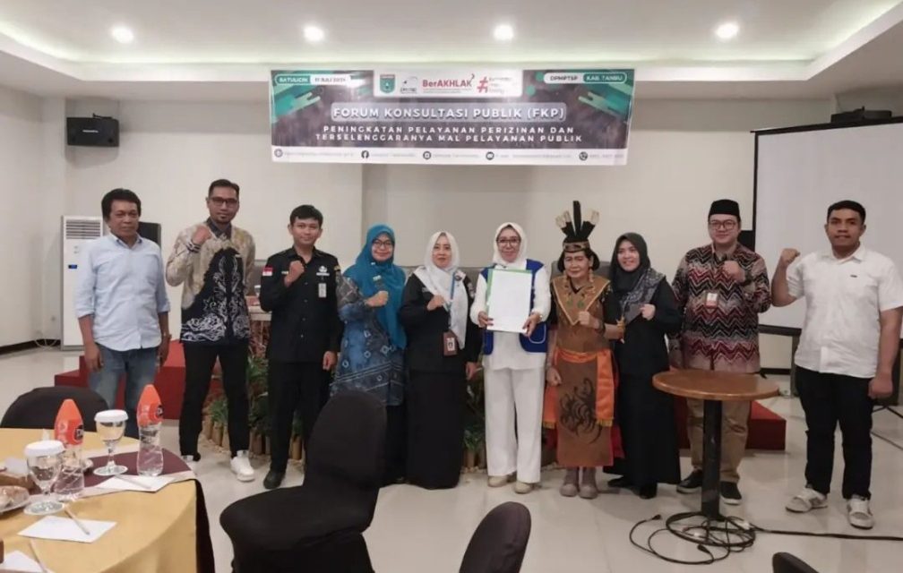 Perwakilan Bupati Tanbu Hadiri Forum Konsultasi Publik 