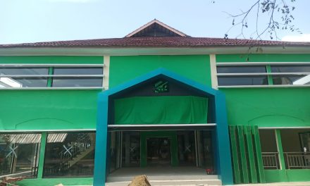 Bangunan Berwarna Hijau Akan Diproyeksikan Sebagai Rumah Oleh-oleh Tanbu