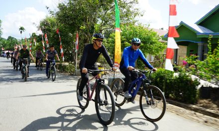 Bang Arul Gelar Gowes dan Bakti Sosial Dalam Rangka HUT RI ke-79