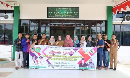 12 TKSK Kabupaten Tanbu Ikuti Bhakti Sosial