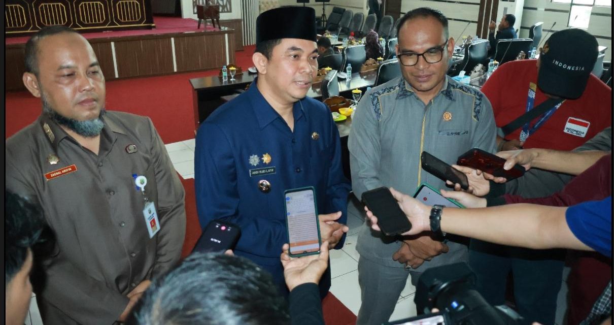 Andi Rudi Latif Resmi Mundur Resmi Mundur Tinggalkan Posisi Wakil Bupati Kotabaru