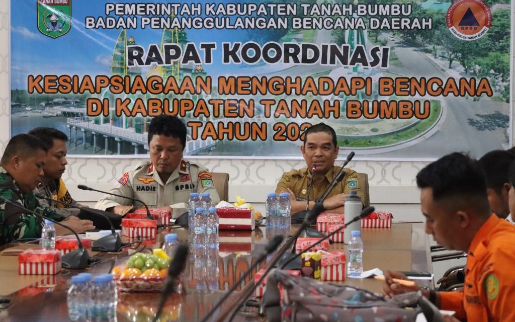 BPBD Laksanakan Rakor Kesiapsiagaan Dalam Hadapi Bencana