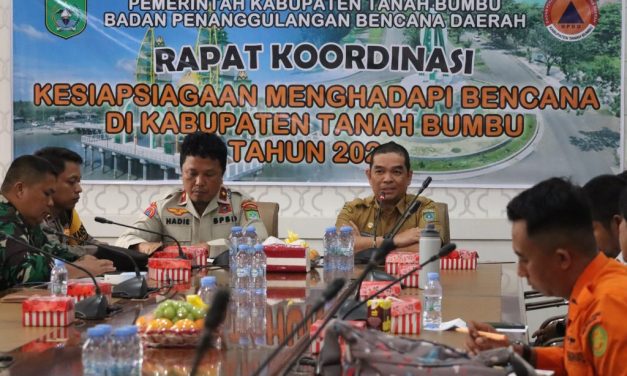 BPBD Laksanakan Rakor Kesiapsiagaan Dalam Hadapi Bencana