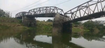 Putus dan Ambruknya Jembatan Lama Kertosono Berharap Segera Mendapatkan Perbaikan