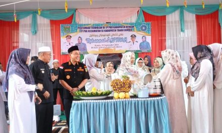 Pertemuan Triwulan III TP PKK Sekaligus Peringatan Maulid Nabi Muhammad Berlangsung Meriah