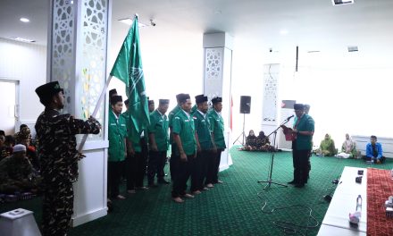 Acara Pelantikan Pengurus Pimpinan Cabang Gerakan Pemuda Ansor Tanbu Berlangsung Khidmat 