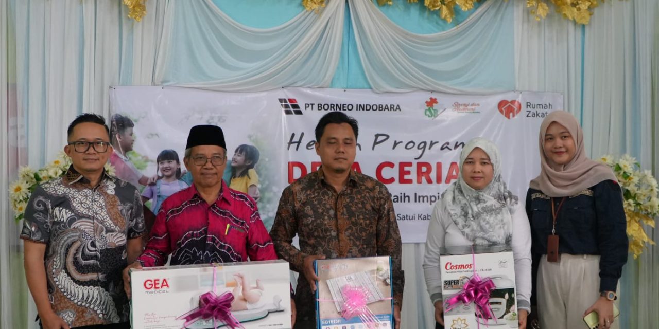 Program Desa Ceria di Tanah Bumbu, Kontribusi PT Borneo Indobara Cegah Stunting