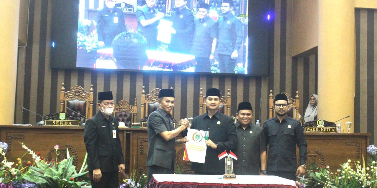 Rapurna DPRD Kabupaten Tanbu Setujui Perubahan Perda No.9 Tahun 2022