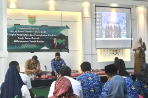 Pemkab Tanbu Gelar Sosialisasi Evaluasi Kerja Sama Daerah Tahun 2024