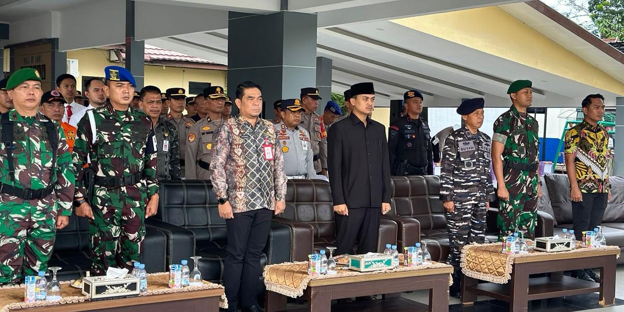 Eka Saprudin Hadiri Kegiatan Apel Gelar Pasukan Operasi Lilin 2024 Secara Serentak