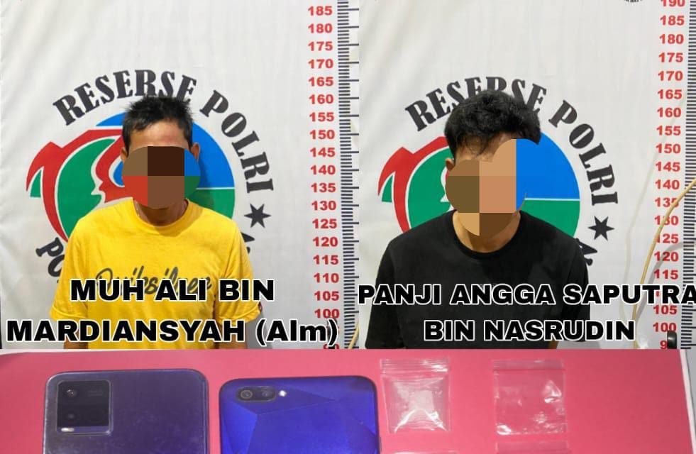 Unit Reskrim Polsek Amankan Pelaku Penyalahgunaan Narkotika