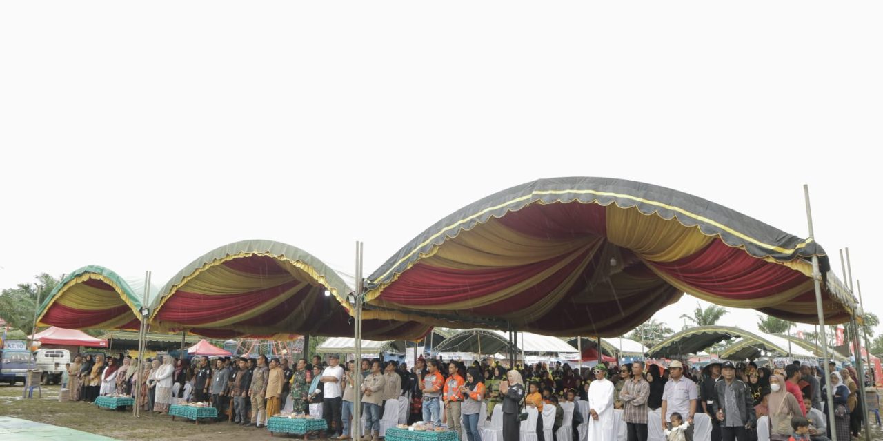 Peringati HUT Desa Al Kautsar, Gelar Acara Meriah di Lapangan Ar Ridho