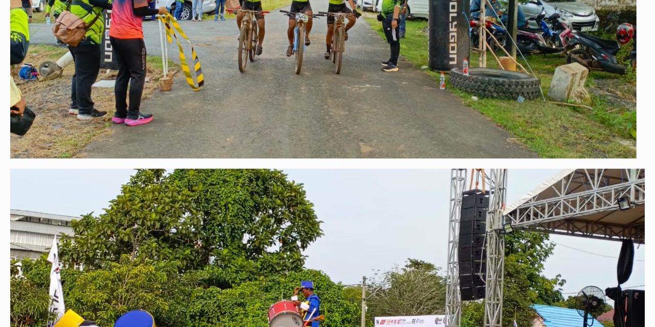 Peringati Bulan K3 Nasional 2025, PT Borneo Indobara Gelar Acara Fun Bike dan Fun Run di Pantai Angsana