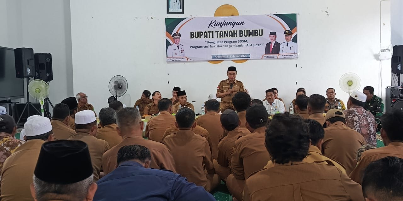 Bupati Tanbu Mulai Laksanakan Kunjungan Kerja ke 12 Kecamatan di Tanbu