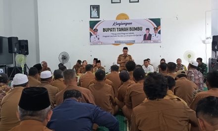 Bupati Tanbu Mulai Laksanakan Kunjungan Kerja ke 12 Kecamatan di Tanbu