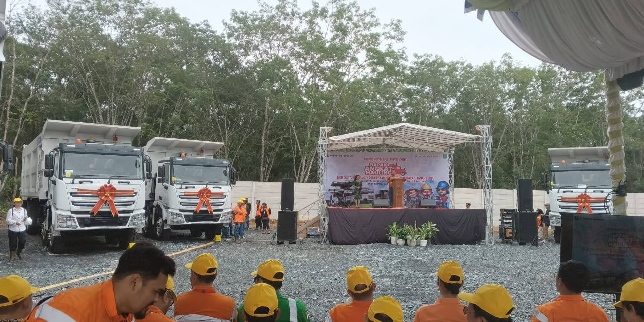 Dorong Pemberdayaan Masyarakat, PT Borneo Indobara Launching Program Bapak Angkat Hauling