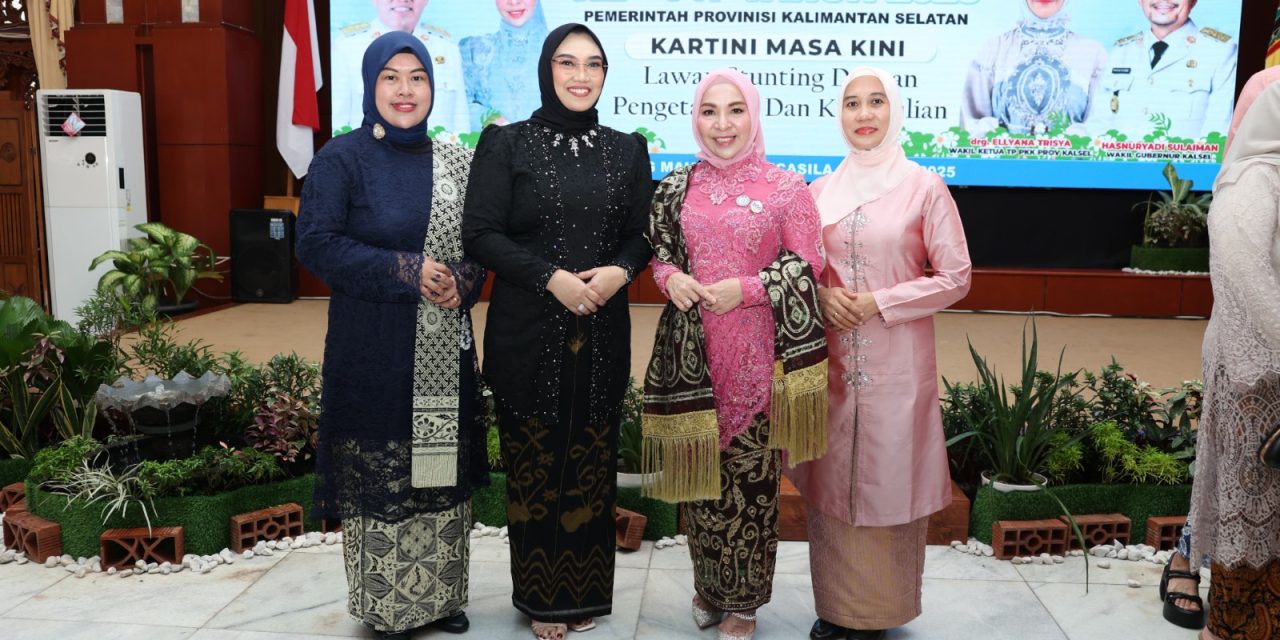 Ketua TP-PKK Tanbu Hadiri Peringatan Hari Kartini ke-147 Tingkat Privinsi Kalsel