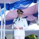 Bupati Tanbu Jadi Inspektur Upacara Hari Otonomi Daerah ke-29 di Kabupaten Tanbu