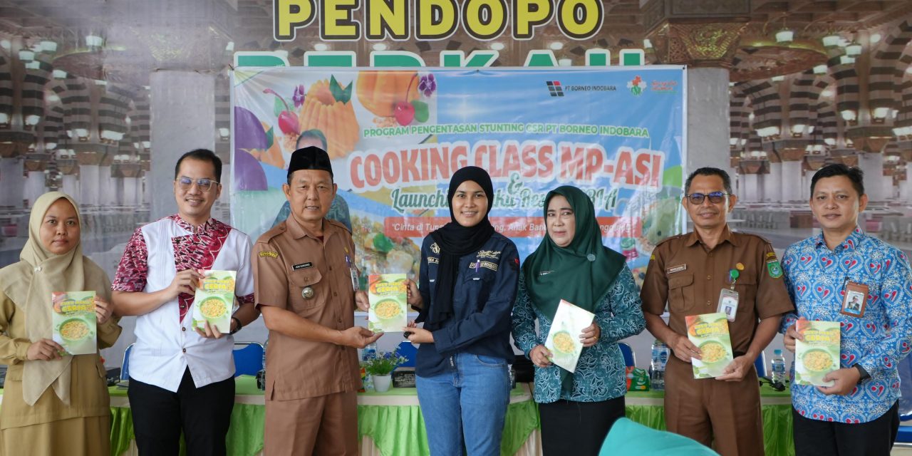 PT Borneo Indobara Gelar Cooking Class dan Luncurkan Buku Guna Cegah Stunting di 5 Kecamatan