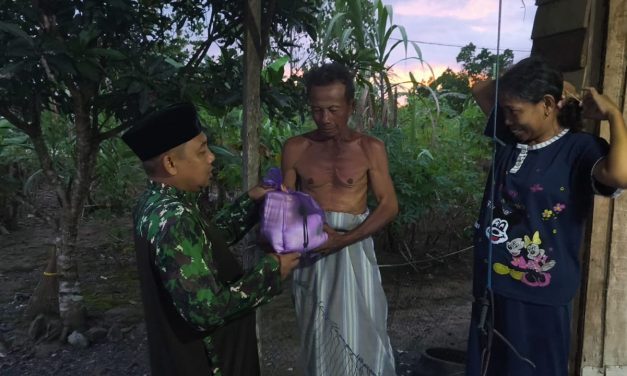 Posko Satu Jiwa Sambangi Warga Lanjut Usia dan Keluarga Prasejahtera Guna Salurkan Bapokting