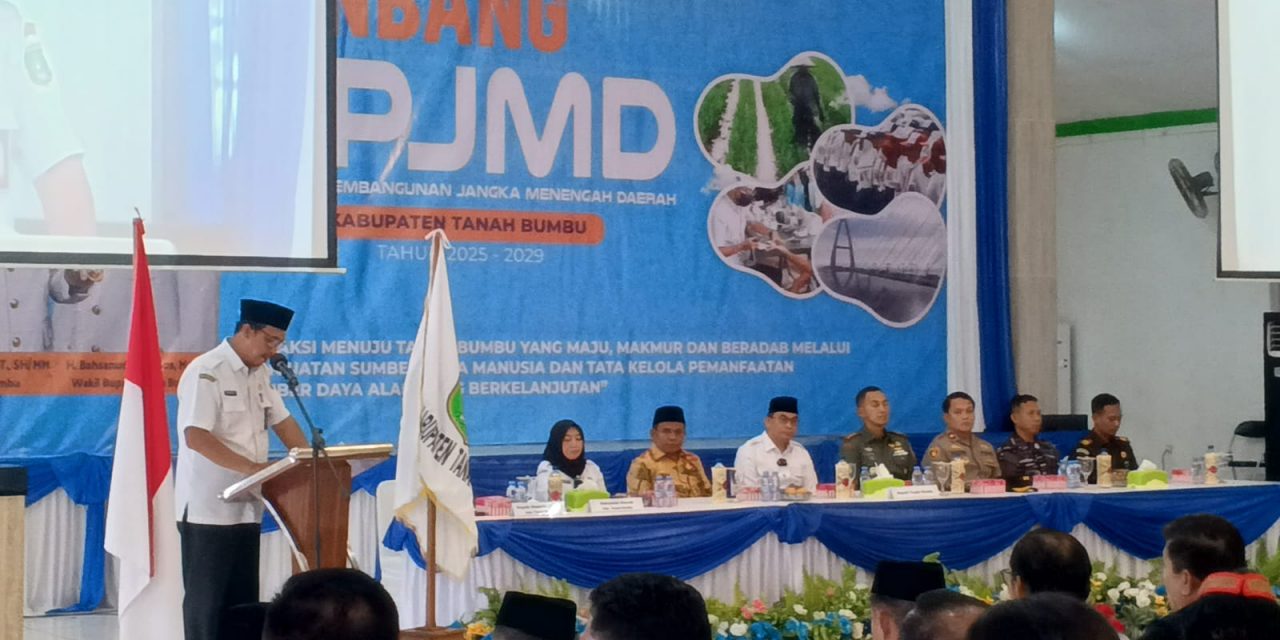 Pemkab Tanbu Laksanakan Musrenbang Guna Penyusunan RPJMD 2025-2029