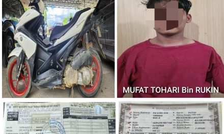 Unit Resmob Satreskrim Polsek Tanbu Berhasil Amankan Pria Pelaku Curanmor