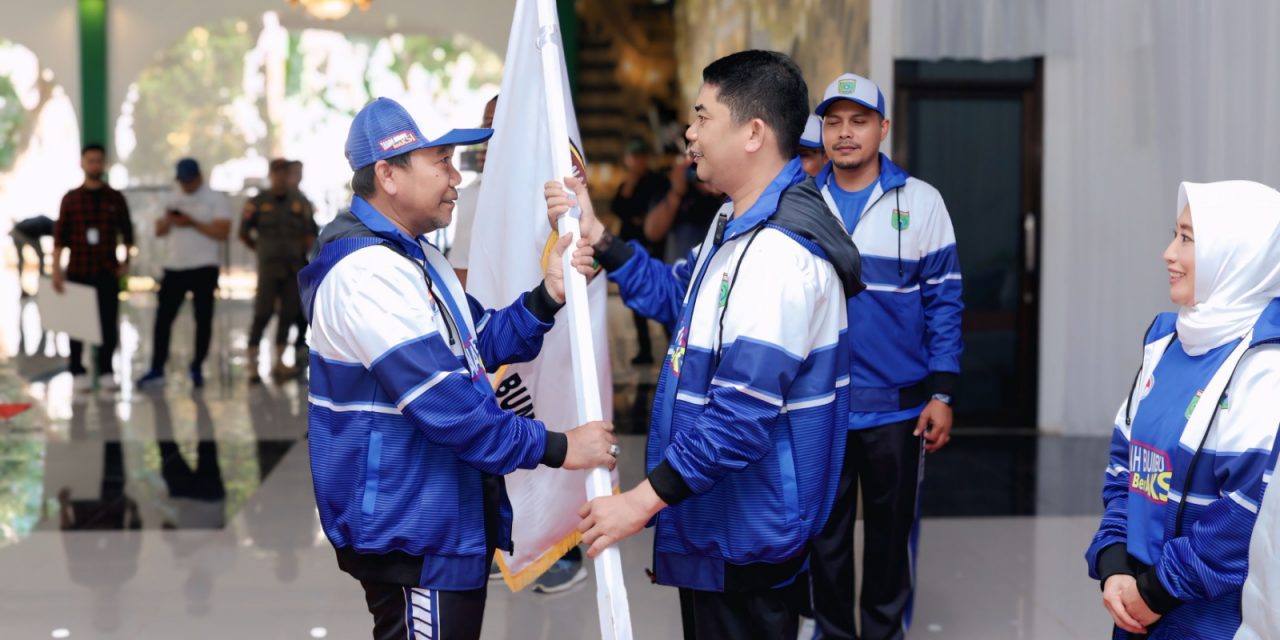 Bupati Tanbu Resmi Lepas Kontingen Tanbu untuk Berlaga di POPDA Tingkat Provinsi Kalsel 2025