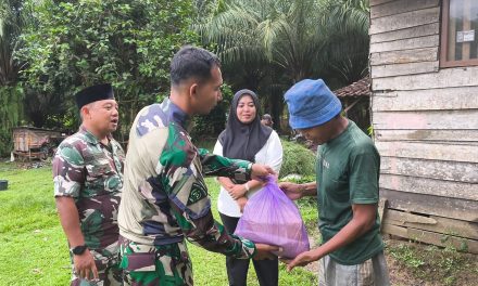 Posko Satu Jiwa Tanbu Kembali Tunjukkan Kepedulian Sosial Bertajuk Jumat Berkah
