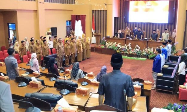DPRD Tanbu Gelar Rapat Paripurna Guna Sampaikan Dua Buah Raperda