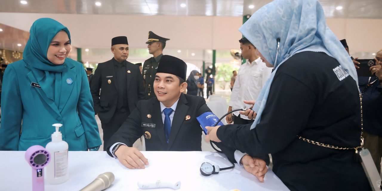 Pemkab Tanbu Gandeng Perusahaan Swasta Serta Unsur TNI dan Polri untuk Gelar Aksi Donor Darah Massal