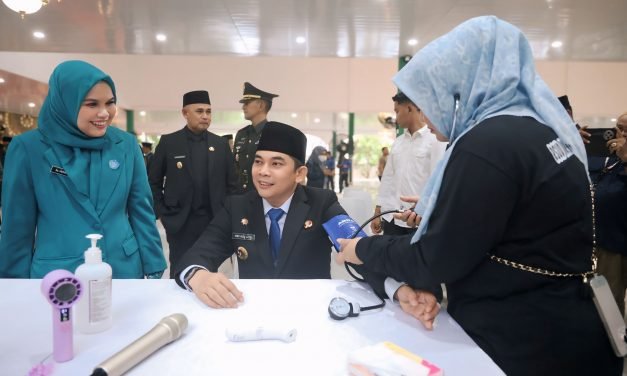 Pemkab Tanbu Gandeng Perusahaan Swasta Serta Unsur TNI dan Polri untuk Gelar Aksi Donor Darah Massal