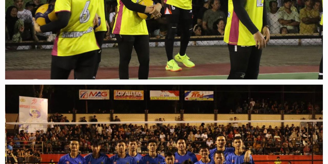 Peringati Hari Bhayangkara ke-79, Polres Tanbu Gelar Turnamen Bola Voli Kapolres Tanbu Cup 2025