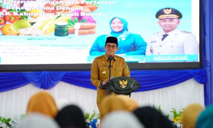 Bupati Tanbu Resmi Buka Lomba Menu B2SA Berbasis Pangan Lokal Tingkat Kabupaten 2025
